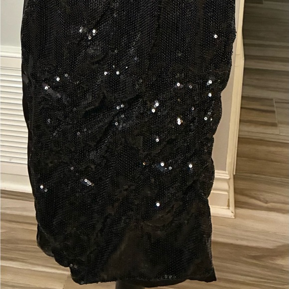 Retrofete sample black sequin dress -NWOT - Picture 6 of 7
